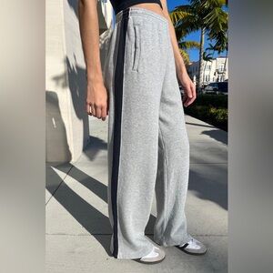 Brandy Melville Gray Track Pants